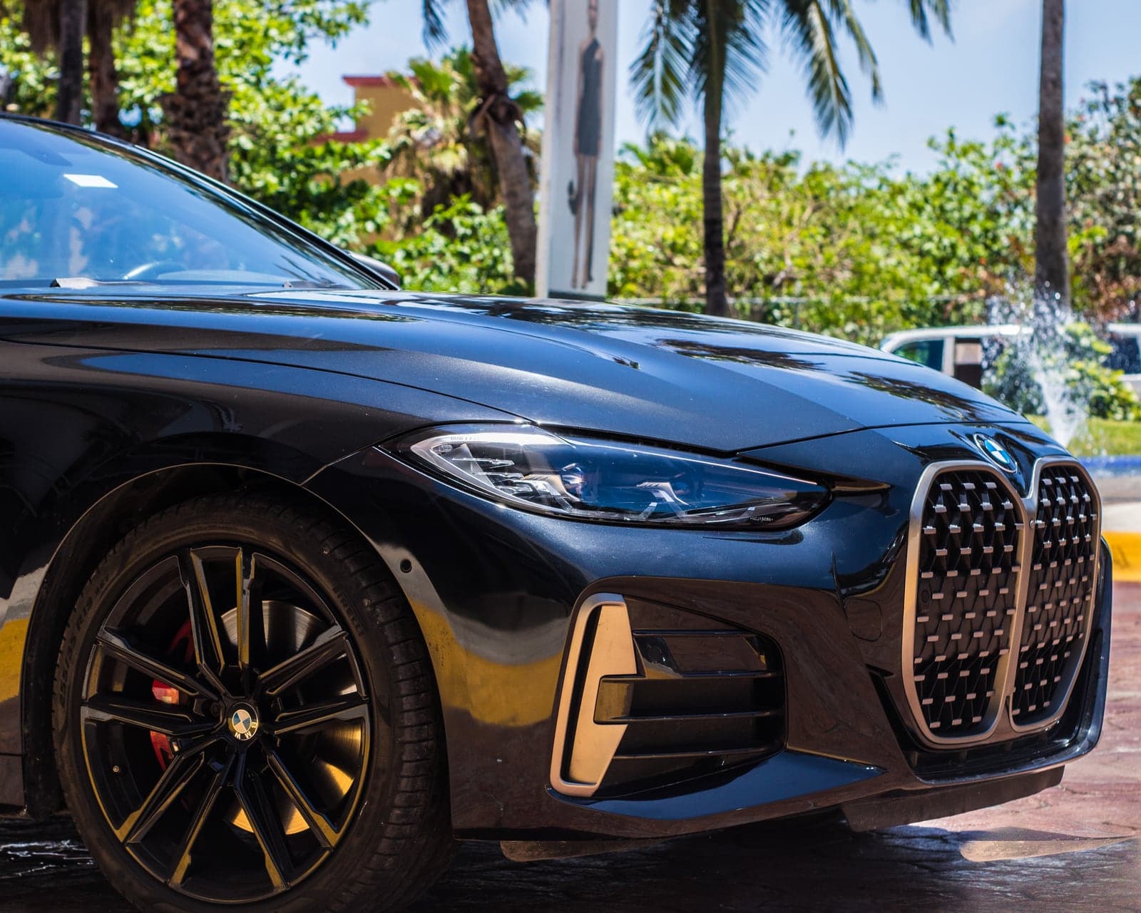 BMW M440i Convertible rental in Tulum