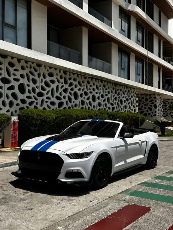 Mustang Shelby GT500 Kit Convertible rental in Tulum