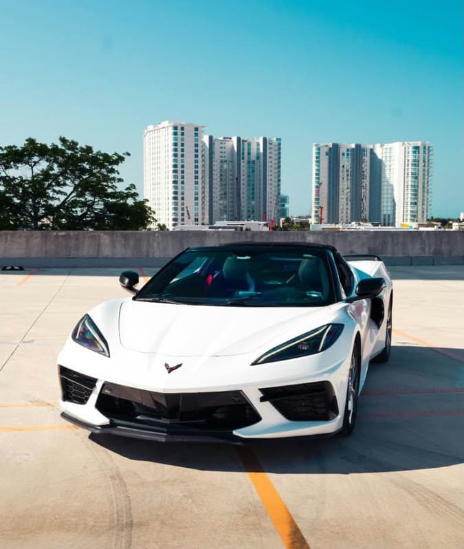 Chevrolet Corvette available to rent in Tulum